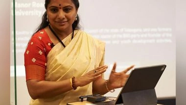 India News | BRS Leader K Kavitha Unveils Telangana Model at Oxford University