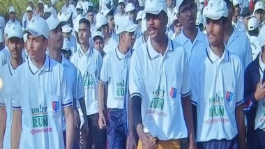 India News | MP: Scores of Youth Participate in 'Run for Unity' on National Unity Day in Bhopal