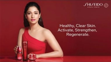 Business News | Tamannaah Advocates Healthy Radiant Skin in the New Digital India Campaign for SHISEIDO Skincare