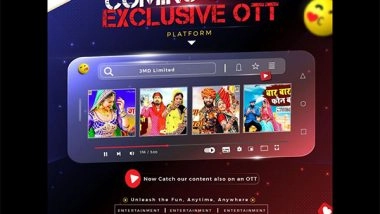 Business News | JMD Ventures Limited (Formerly Known as JMD Telefilms Industries Ltd.) Expands Horizons into the OTT Universe