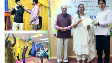Business News | Lincoln American University Hosts Bharatiyam School Connect Programme in Collaboration with the High Commission of India