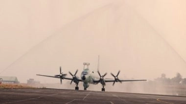 India News | Navy's Ilyushin-38 Sea Dragon Long-range Maritime Patrol Aircraft Bids Adieu After 46 Yrs of Service