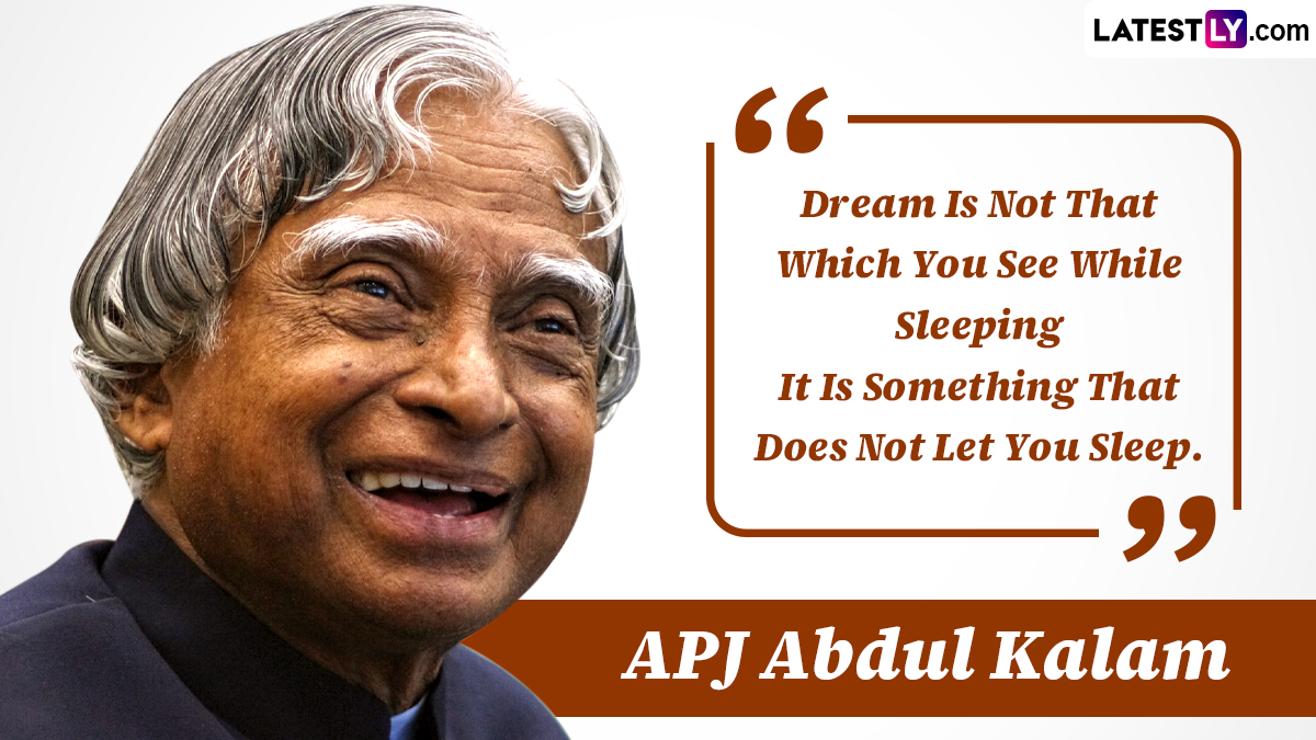 Dr APJ Abdul Kalam Quotes for World Students' Day 2023: Remembering the ...