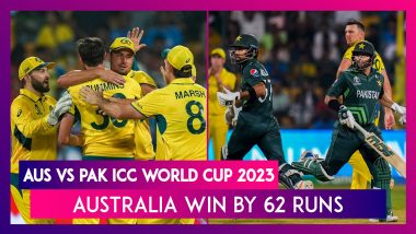 AUS vs PAK ICC World Cup 2023 Stat Highlights: David Warner, Mitchell Marsh's Centuries Help Australia Defeat Pakistan By 62 Runs