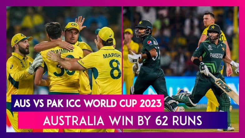 AUS vs PAK ICC World Cup 2023 Stat Highlights: David Warner, Mitchell ...