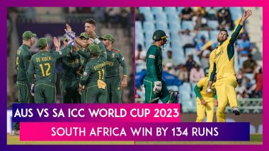 AUS vs SA ICC World Cup 2023 Stat Highlights: Quinton de Kock Hands South Africa Big Win