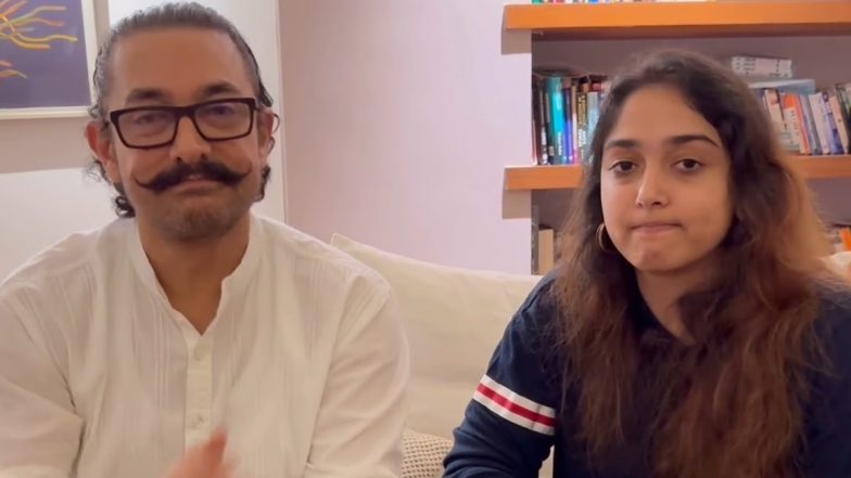 World Mental Health Day 2023: Aamir Khan and Daughter Ira Khan Talk About Importance of Therapy (Watch Video)