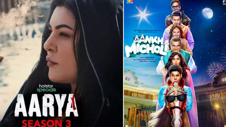 OTT Releases Of The Week: Mrunal Thakur's Aankh Micholi On Amazon Prime Video, Sushmita Sen's Aarya Season 3 On Disney+ Hotstar &amp; More