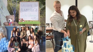 Aashka Goradia Shares Video of Her Orca-Themed Baby Shower on Insta; Pals Tina Datta and  Mouni Roy Attend the Event (Watch Video)