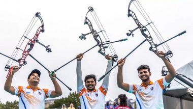 Asian Games 2023: Abhishek Verma, Ojas Deotale, Prathamesh Jawkar Star As India Beats South Korea To Win Gold Medal in Archery Men’s Compound Team Event