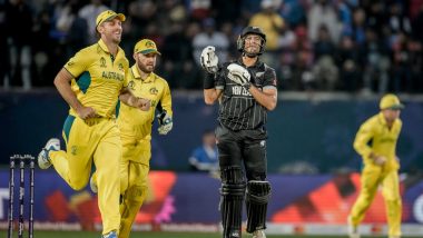 Australia vs New Zealand ICC CWC 2023 Match Result: Travis Head, Bowlers Star as Aussies Down Black Caps by Five Runs in High-Scoring Thriller