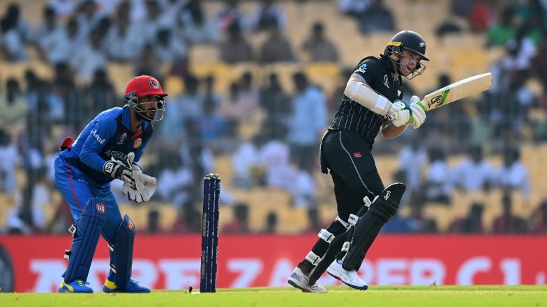 NZ vs AFG Video Highlights, ICC Cricket World Cup 2023: Watch New Zealand Beat Afghanistan to Register Fourth Consecutive Victory