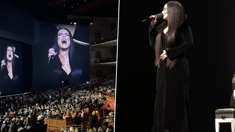 Adele Impresses as Morticia Addams While Singing 'Hello' in Las Vegas Halloween Show (Watch Video)