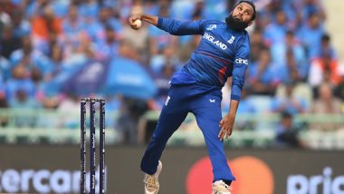 Adil Rashid Becomes Third England Spinner To Complete 350 International Wickets, Achieves Feat in IND vs ENG ICC Cricket World Cup 2023 Match