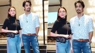 Aditi Rao Hydari Attends Screening of Rumoured Boyfriend Siddharth&rsquo;s Film Chithha (Watch Video)