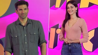Ananya Panday and Aditya Roy Kapur Attend Thank You For Coming Screening; Video of the Rumoured Couple Goes Viral – WATCH