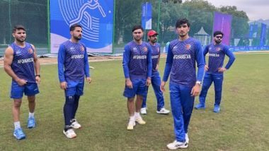 How To Watch PAK vs AFG Asian Games 2023 Live Streaming Online? Get Live Telecast Details of Pakistan vs Afghanistan Semifinal Cricket Match on TV With Time in IST
