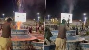Fan Fires AK-47 Gun to Celebrate Afghanistan Cricket Team&rsquo;s Win Over Pakistan in CWC 2023, Video Goes Viral