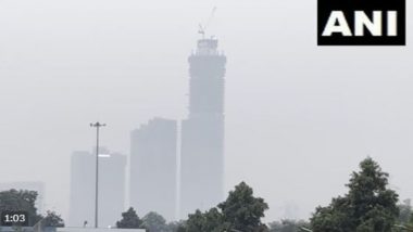 Air Pollution in Uttar Pradesh: Noida's Air Quality Recorded in 'Poor' Category With AQI of 204 (Watch Video)