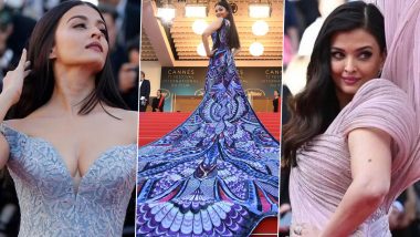 Aishwarya Rai Bachchan Birthday Special: 5 Iconic Cannes Looks of the 'Queen' of Fashion (View Pics)