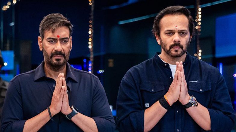 Singham Again: Rohit Shetty Shares BTS Pic From the Sets of Ajay Devgn-Starrer!