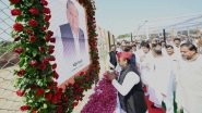 Mulayam Singh Yadav Death Anniversary 2023: SP Chief Akhilesh Yadav Pays Tribute to Former Uttar Pradesh CM on His First Death Anniversary