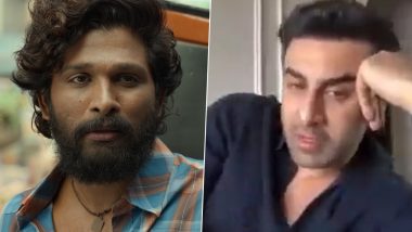 Ranbir Kapoor Showers Praises on Allu Arjun’s Pushpa and Confesses That He’s a Huge Fan of the National Award-Winning Actor (Watch Video)