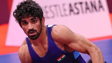 Asian Games 2023: Aman Sehrawat Clinches Bronze Medal in Men’s Freestyle 57kg Wrestling After Triumph Over China’s Minghu Liu