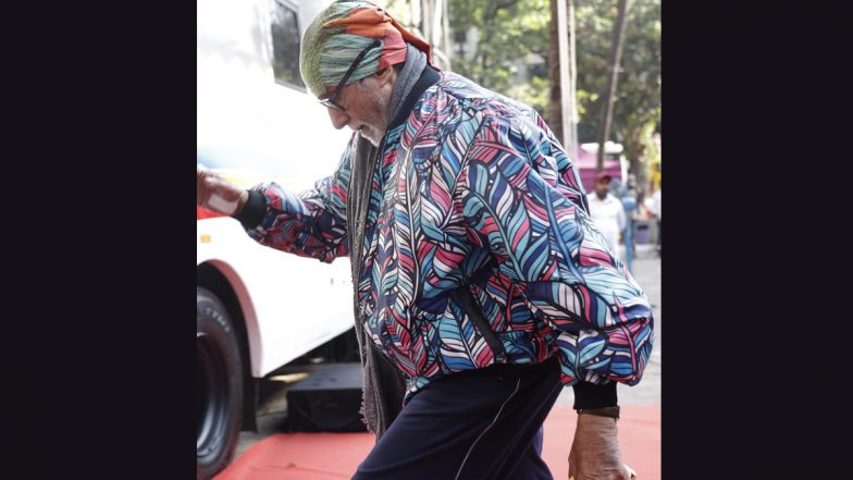 Amitabh Bachchan Shares a Candid Picture From Thalaivar 170 Sets on Insta! (View Post)