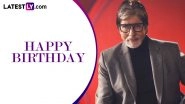 Amitabh Bachchan Birthday Special: From His Iconic Kurta and Shawl Look To Classic Suits, Pics That Prove Bollywood&rsquo;s Shehenshah is a Timeless Fashion Icon!