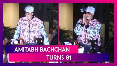 Amitabh Bachchan’s Birthday: Ajay Devgn, Anupam Kher & Other Celebs Flood Social Media to Wish Big B