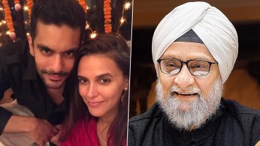 Late Bishan Singh Bedi’s Son Angad Bedi and Daughter-in-Law Neha Dhupia Remember Their Beloved ‘Dad’ as a ‘Fearless Leader’ – Read Statement