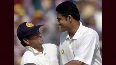 Anil Kumble Birthday Special: Sachin Tendulkar, Suresh Raina, Yuvraj Singh and Others From Cricketing Fraternity Extend Warm Wishes to Cricketing Legend On His 53rd Birthday