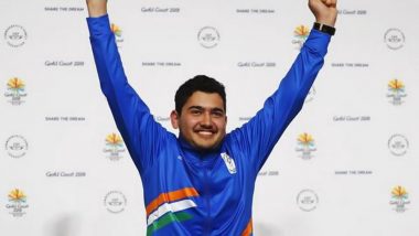 Asian Shooting Championships 2023: Anish Bhanwala Secures 12th Paris Olympic 2024 Quota and Claims Bronze Medal in Men’s 25m Rapid Fire Pistol Event
