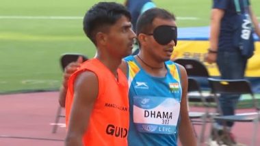 Ankur Dhama Wins Gold Medal in Men's 5000m T11 at Asian Para Games 2023