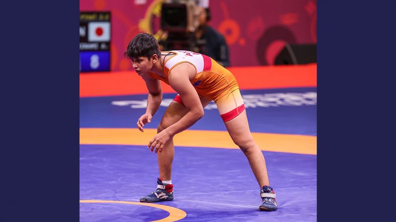 Antim Panghal Wins Bronze Medal in Women's 53kg Freestyle Wrestling Event at Asian Games 2023