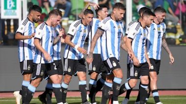 How to Watch Argentina vs Paraguay CONMEBOL FIFA World Cup 2026 Qualifiers Live Streaming Online in India? Get Free Live Telecast Details Of Football Match on TV