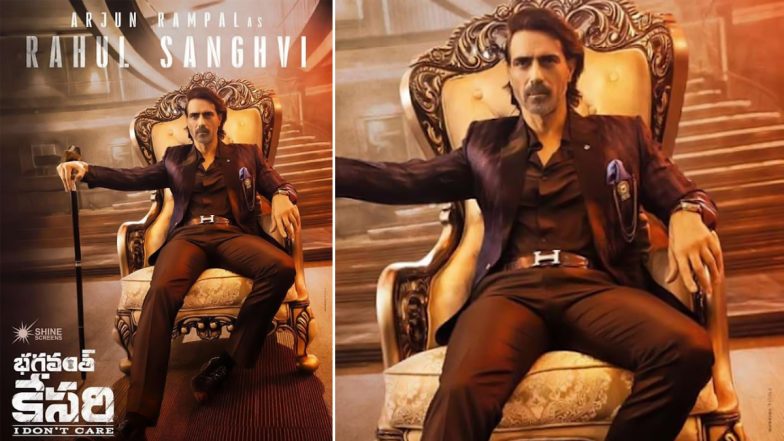 Arjun Rampal in Bhagavanth Kesari: Actor's Badass First Look from Nandamuri Balakrishna Starrer Unveiled! (View Pic)