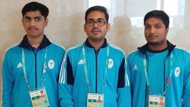 Kishan Gangolli, Aryan Joshi, Somendra Wins Bronze Medal in Men's Team Rapid Chess VI-B2 Event at Asian Para Games 2023