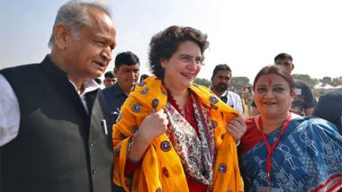 Rajasthan Assembly Elections 2023: Congress Leader Priyanka Gandhi's Jhunjhunu Visit Today, Likely to Make Big Announcements for Women