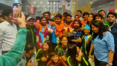 Asian Para Games 2023 Medal Winners Receive Grand Welcome at Delhi Airport, Video Goes Viral!