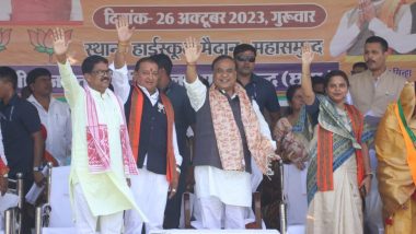 Chhattisgarh Assembly Elections 2023: EC Issues Notice to Assam CM Himanta Biswa Sarma for 'Akbar' Remarks During Poll Campaign