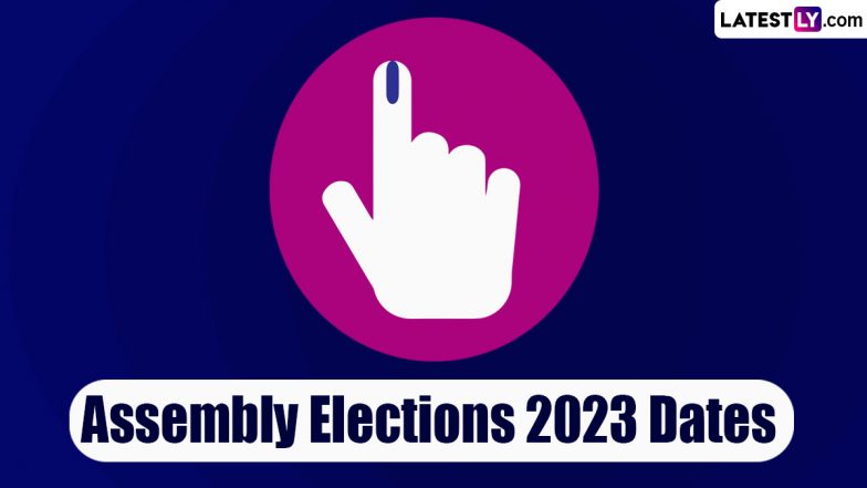 Assembly Election 2023 Schedule: Check Polling and Result Dates for Vidhan Sabha Polls in Madhya Pradesh, Rajasthan, Chhattisgarh, Telangana and Mizoram