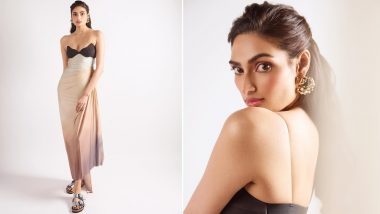 Lakme Fashion Week 2023: Athiya Shetty Stuns in Black Bustier and Nude Asymmetrical Skirt For Designer Duo Shivan and Narresh (See Pics)