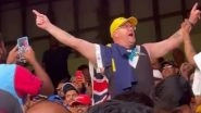 Australian Fan Chants 'Bharat Mata Ki Jai' at M Chinnaswamy Stadium in Bengaluru During AUS vs PAK ICC Cricket World Cup 2023 Match, Video Goes Viral