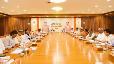 Rajasthan Assembly Elections 2023: BJP’s Central Election Committee Holds Meeting To Discuss Second List of Candidates and Strategy for Upcoming Vidhan Sabha Polls (Watch Video)