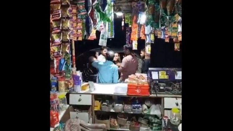 Kanpur BJP Councillor Bhavani Shankar Assaults Elderly Local Shopkeeper Over Rs 15, Video Surfaces