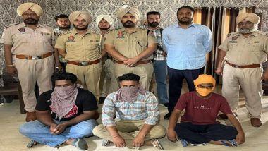 Punjab: Three Members of Babbar Khalsa International-Backed Terror Module Arrested by Police in Amritsar’s Ajnala