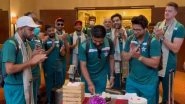 Babar Azam Celebrates His 29th Birthday With Mohammad Rizwan, Imam-ul-Haq and Other Pakistan Teammates At Team Hotel in Bengaluru, Video Goes Viral!