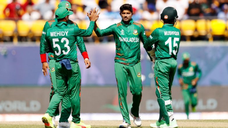 How to Watch NZ vs BAN ICC Cricket World Cup 2023 Match Free Live Streaming Online? Get Live Telecast Details of New Zealand vs Bangladesh CWC Match With Time in IST